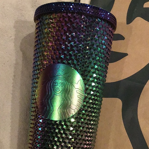 2023 Starbucks Halloween venti tumbler cup shiny rainbow - Picture 2 of 4